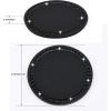 imageValleycomfy 4PCS Bling Car Coasters Universal Vehicle Car Accessories 275 inch Silicone Anti Slip Crystal Rhinestone Cup Holder Black