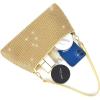 imageValleycomfy Bling Evening Clutch Bag for Women Lady Girl Bride Rhinestone Purse For Prom Cocktail Party Wedding EngagementGold