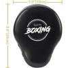 imageValleycomfy Boxing Curved Focus Punching Mitts Leatherette Training Hand PadsBlack White