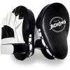 imageValleycomfy Boxing Curved Focus Punching Mitts Leatherette Training Hand PadsBlack White