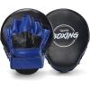 imageValleycomfy Boxing Curved Focus Punching Mitts Leatherette Training Hand PadsBlue