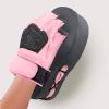imageValleycomfy Boxing Curved Focus Punching Mitts Leatherette Training Hand PadsGray Pink