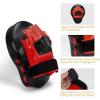 imageValleycomfy Boxing Curved Focus Punching Mitts Leatherette Training Hand PadsRed