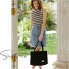 imageValleycomfy Corduroy Tote Bag for Women Travel Crossbody Bag Purse Women Shoulder Bags Work Handbags Everyday Hobo BagBlack