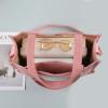 imageValleycomfy Corduroy Tote Bag for Women Travel Crossbody Bag Purse Women Shoulder Bags Work Handbags Everyday Hobo BagDark Pink