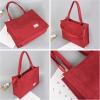 imageValleycomfy Corduroy Tote Bag for Women Travel Crossbody Bag Purse Women Shoulder Bags Work Handbags Everyday Hobo BagDark Red