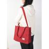 imageValleycomfy Corduroy Tote Bag for Women Travel Crossbody Bag Purse Women Shoulder Bags Work Handbags Everyday Hobo BagDark Red
