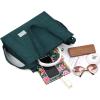 imageValleycomfy Corduroy Tote Bag for Women Travel Crossbody Bag Purse Women Shoulder Bags Work Handbags Everyday Hobo BagGreen