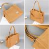 imageValleycomfy Corduroy Tote Bag for Women Travel Crossbody Bag Purse Women Shoulder Bags Work Handbags Everyday Hobo BagKhaki