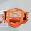 imageValleycomfy Corduroy Tote Bag for Women Travel Crossbody Bag Purse Women Shoulder Bags Work Handbags Everyday Hobo BagOrange