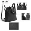 imageValleycomfy Drawstring Backpack with Wet PocketWaterproof Drawstring BagGym Backpack for BeachPoolSwim and TravelPurpleBlack2