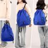 imageValleycomfy Drawstring Backpack with Wet PocketWaterproof Drawstring BagGym Backpack for BeachPoolSwim and TravelPurpleSapphire Blue