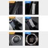 imageValleycomfy Leather Seat Belt Shoulder Pads with Rhinestones Car Seat Belt Covers for Women Crystal Handbrake Cover Ring Set Bling Car Accessories 4 Pack Set Universal
