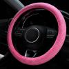 imageValleycomfy Steering Wheel Cover for Women Men Bling Bling Crystal Diamond Sparkling Car SUV Wheel Protector Universal Fit 15 Inch Black with Blue DiamondStandard Size14quot 1215quot 14Rose with Rose Diamond