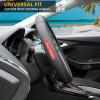 imageValleycomfy Steering Wheel Cover with Microfiber Leather for Car Truck SUV 15 inch PinkBlack