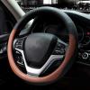 imageValleycomfy Steering Wheel Cover with Microfiber Leather for Car Truck SUV 15 inch PinkBrown