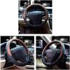 imageValleycomfy Steering Wheel Cover with Microfiber Leather for Car Truck SUV 15 inch PinkBrown