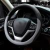 imageValleycomfy Steering Wheel Cover with Microfiber Leather for Car Truck SUV 15 inch PinkGray