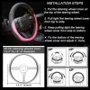 imageValleycomfy Steering Wheel Cover with Microfiber Leather for Car Truck SUV 15 inch PinkPink