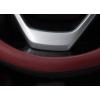 imageValleycomfy Steering Wheel Cover with Microfiber Leather for Car Truck SUV 15 inch PinkWine Red