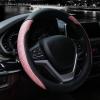 imageValleycomfy Steering Wheel Cover with Microfiber Leather for Car Truck SUV 15 inch PinkZPink