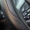 imageValleycomfy Steering Wheel Covers Universal 15 inch  Genuine Leather Breathable Anti Slip ampamp Odor Free Black with Red Lines M14quot 1215quot 14Black with Black Lines