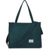 imageValleycomfy Corduroy Tote Bag for Women Travel Crossbody Bag Purse Women Shoulder Bags Work Handbags Everyday Hobo BagGreen