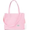 imageValleycomfy Corduroy Tote Bag for Women Travel Crossbody Bag Purse Women Shoulder Bags Work Handbags Everyday Hobo BagPink