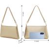 imageValleycomfy Women Clutch Purses Ladies Pu Leather Evening Bag Shoulder Bag Handbag for PartyWeddingCocktailPromClubGold